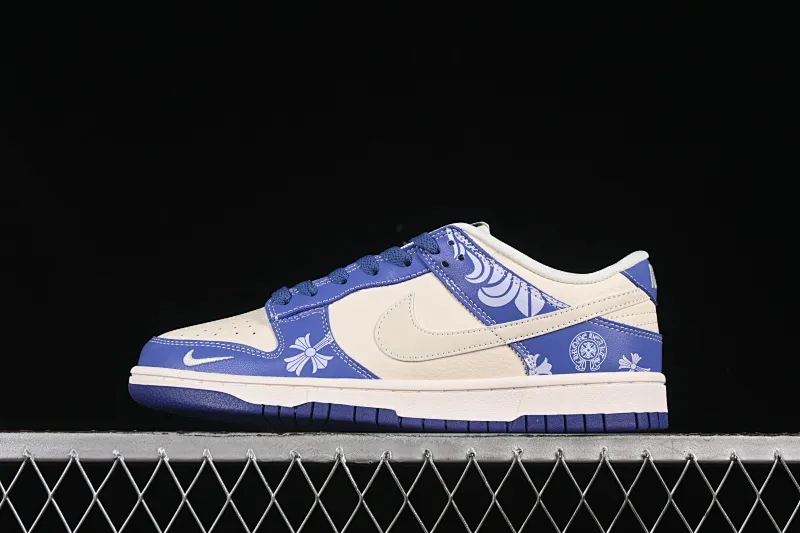 All Categories Nk SB Dunk Series Nk SB Dunk Low High-end Customized Low-top Shoes Nike SB Dunk Low Crow Heart Series Horseshoe Print White Hook Anniversary High-end Customized Low-top Casual Shoes KK1333-038